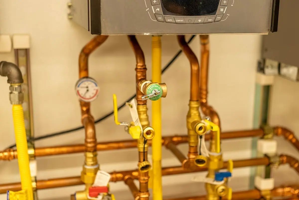 Licensed technician providing Backflow Prevention for a homeowner in Slaughterville